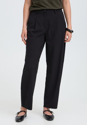 b.young, BYDANTA BARREL DART PANTS - Pantalon classique - meteorite