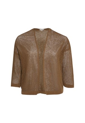 s.Oliver, STRICKJACKE - Strickjacke - dunkelbraun
