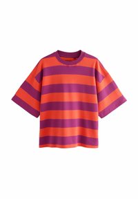 Next RELAXED FIT CREW NECK - T-shirts print - orange purple