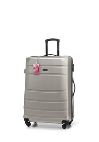 WITTCHEN LARGE SUITCASE WITH LUGGAGE TAG FROM ABS - Trolley - champagne