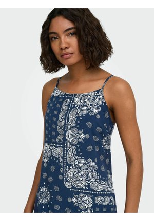 ONLY, KLEID ONLAMBEL LANGES KLEID - Robe longue - naval academy