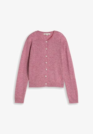 TOM TAILOR DENIM, Chaqueta de punto - dusty berry melange