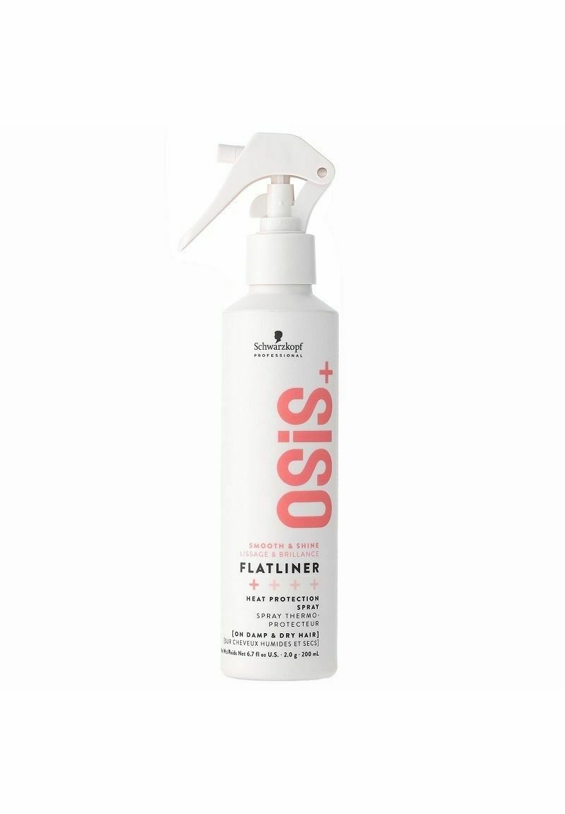 Schwarzkopf - SCHWARZKOPF OSIS FLATLINER 200ML - Hårspray - transparent, Förstora