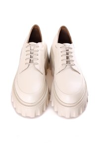 Cesare Gaspari LOAFERS CHUNKY  PLATTFORM  - Veterschoenen - beige