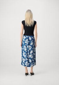 GAP PULL ON SKIRT - Fustă maxi - may blue/white