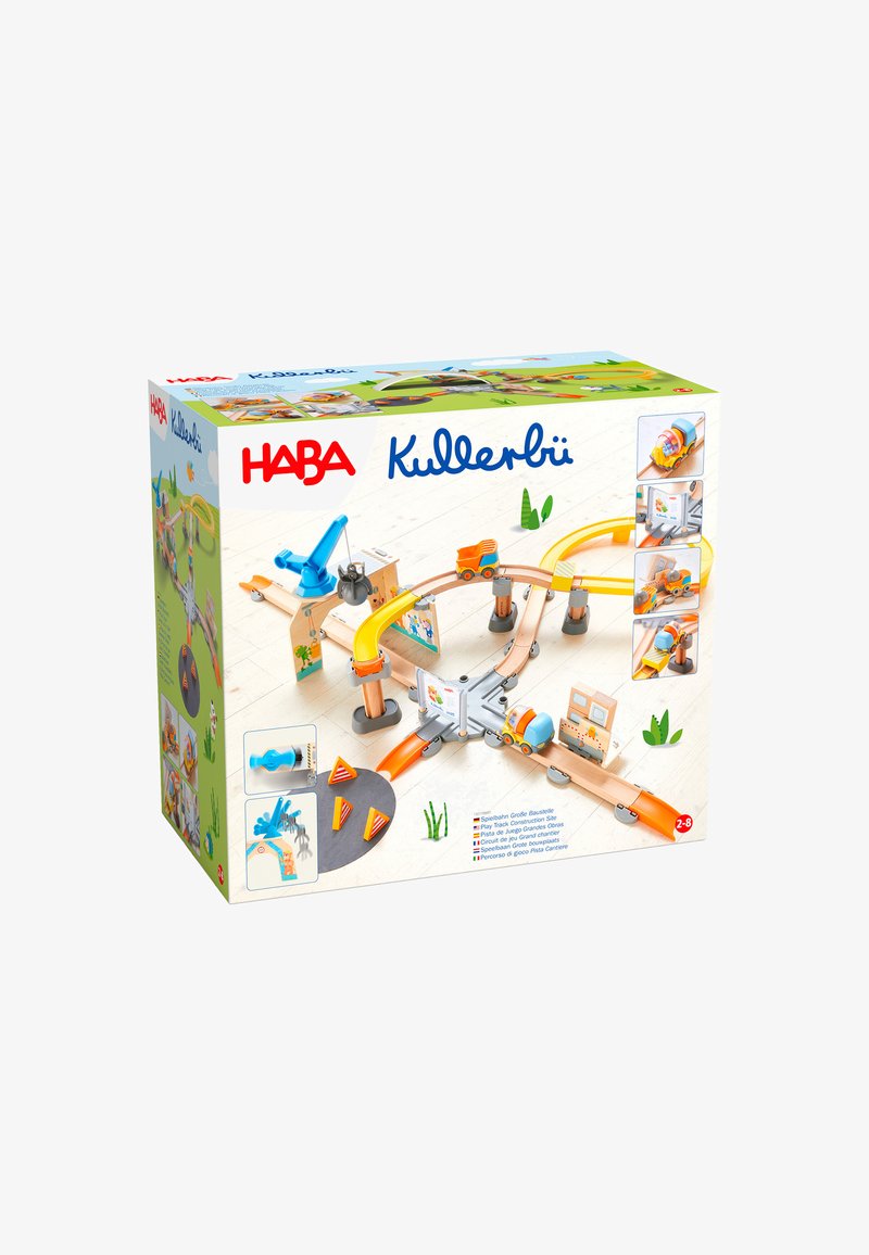 HABA KULLERBÜ SPIELBAHN GROSSE BAUSTELLE - Bouwset - mehrfarbig