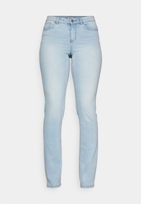 ONLSUI SLIM GUABOX - Liibuvad teksad - light blue bleached denim