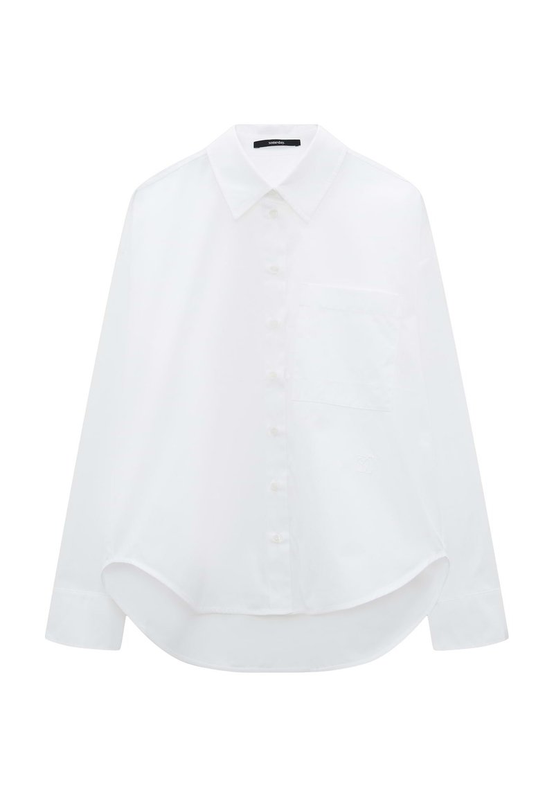 someday. Overhemdblouse wit