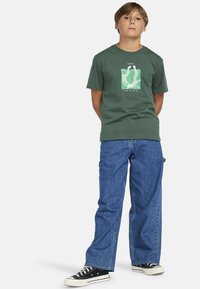 Element T-shirt print - green