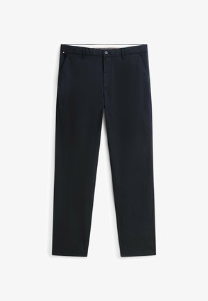 Tommy Hilfiger, TOMMY HILFIGER DENTON STRAIGHT PRINTED STRUCTURE CHINOS - Chino - navy blue