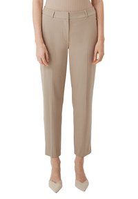 comma CIGARETTE - Stoffhose - helles beige
