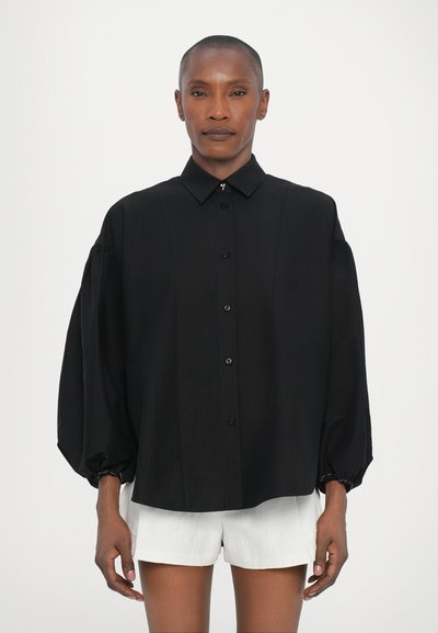 AERON HALEY SHIRT - Košilová halenka - black