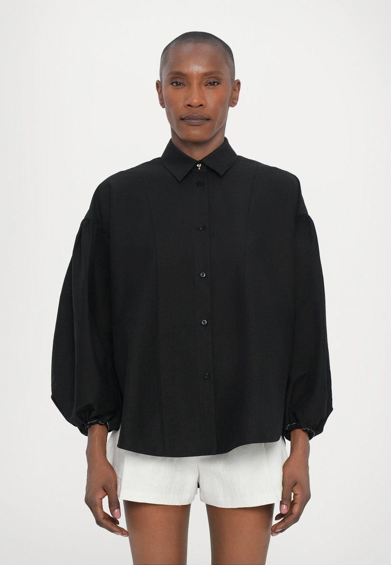 AERON HALEY SHIRT - Užsagstoma palaidinė - black