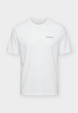 Patagonia, FLYING FISH RESPONSIBILI-TEE - Μπλουζάκι με στάμπα - fiber white