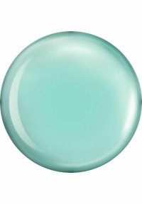 Rund tealfärgad keramikskål med en glansig yta, slät textur och en enhetlig färg utan mönster eller synliga accenter.