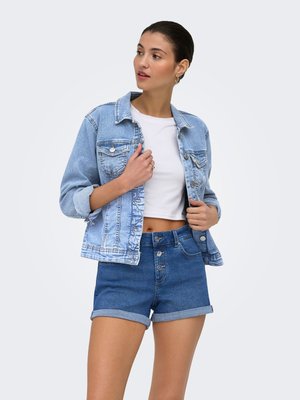ONLY, ONLWONDER JACKET - Denim jacket - light blue denim