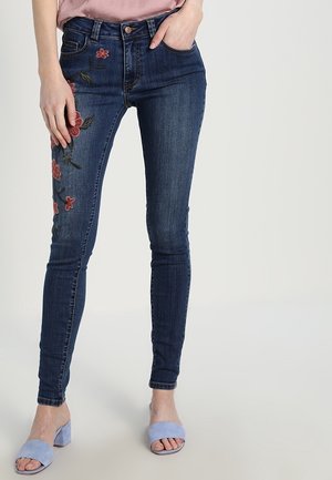 Vaqueros pitillo - blue denim