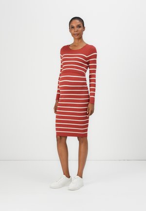 MAMALICIOUS MLNEWSIV JUNE DRESS - Haljina s naramenicama - marsala