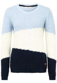 Oxmo Strickpullover - blue denim