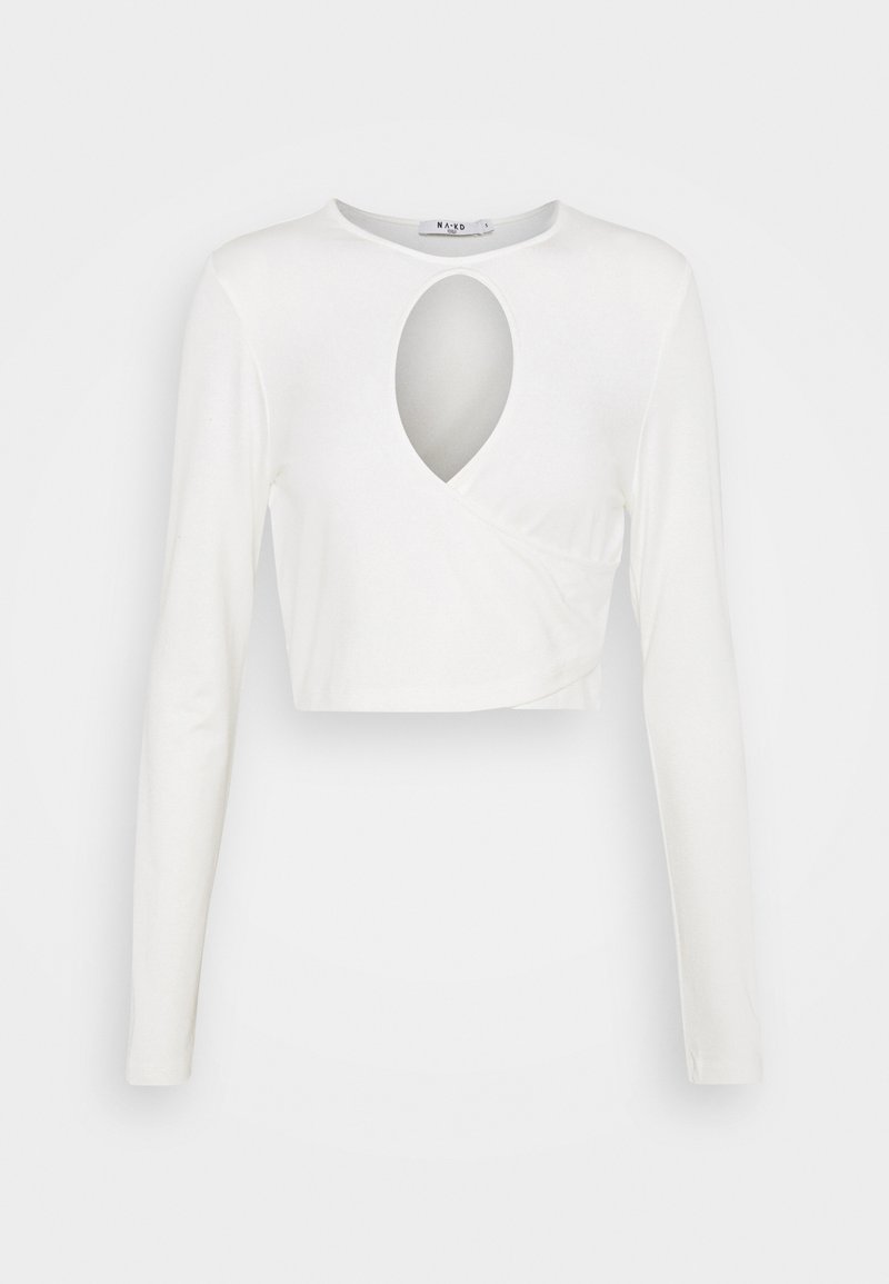 NA-KD Longsleeve wit