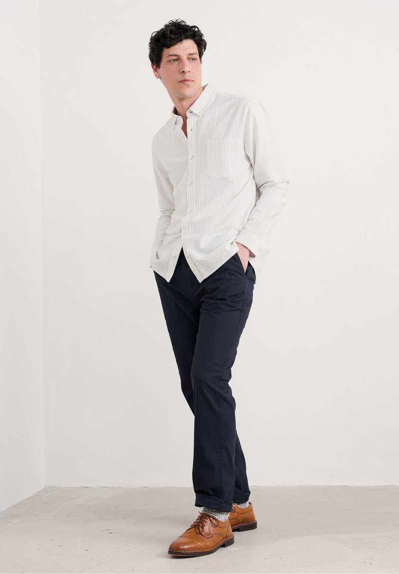 Seasalt Cornwall JENKEN STRIPED  - Camisa - white - peder salt