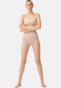 ITEM m6 INVISIBLE CONTROL - Strumpfhose - powder