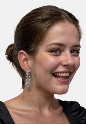 Latelita Earrings - silver-coloured