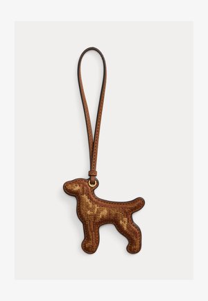 Lauren Ralph Lauren, EMBROIDERED VIZSLA CHARM - Schlüsselanhänger - brown