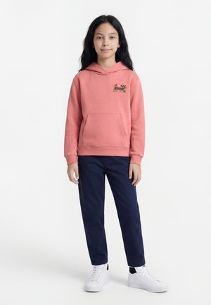 Puma GRAPHIC HOODIE UNISEX - Kapuutsiga pusa - wild pink