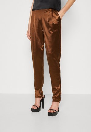 WAL G. CHARLIE TROUSER - Παντελόνι - chocolate brown