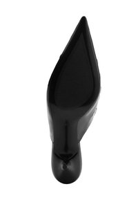Mango Pantolette hoch - black