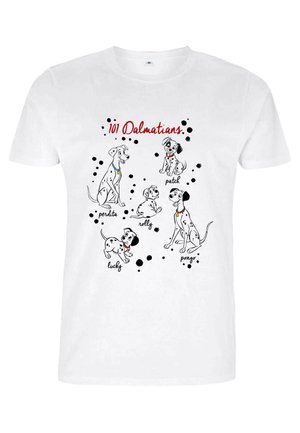 101 DALMATIANS PUPPY NAMES UNISEX - T-shirt z nadrukiem
