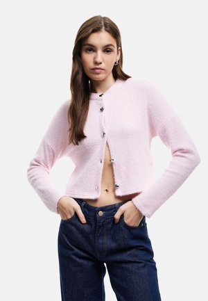 CREW NECK  - Cardigan - pink