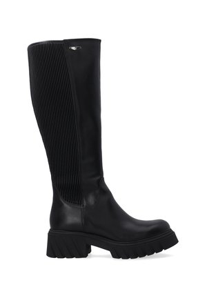 BOOTS - Plateaustøvler - black