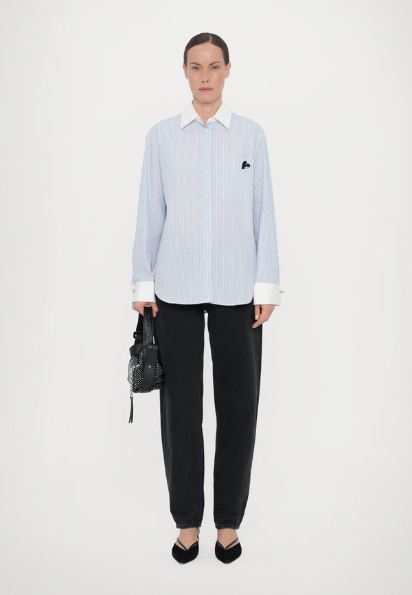 MORNING POP - Button-down blouse - mist2