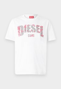 ADJUST - T-shirt imprimé - white