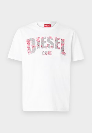 Diesel ADJUST - T-Shirt print - white