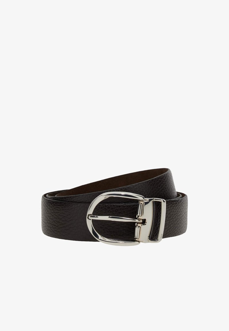 Boggi Milano REVERSIBLE - Poslovni pas - dark brown