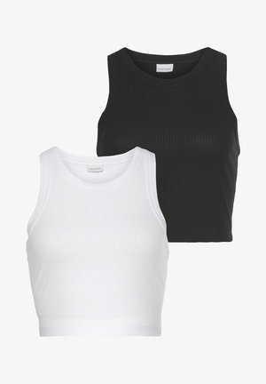 PACK OF 2 CROP - Viršus - weiß