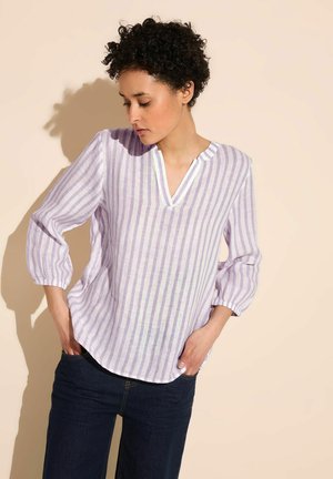 Street One GESTREIFTE  - Bluse - lila