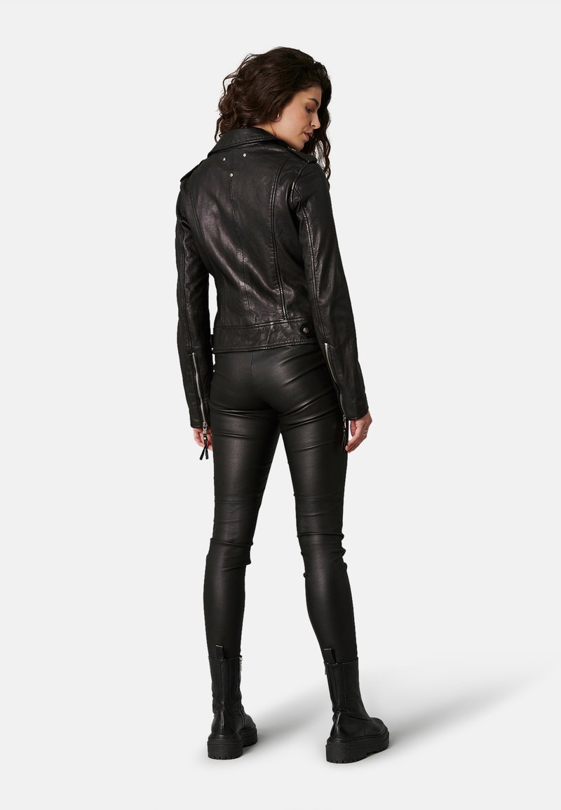 Damen Leichte Jacken | Be Edgy BEFRANCES Lederjacke black/schwarz - GV90031 Damen Leichte Jacken | Be Edgy BEFRANCES Lederjacke black/schwarz - GV90031