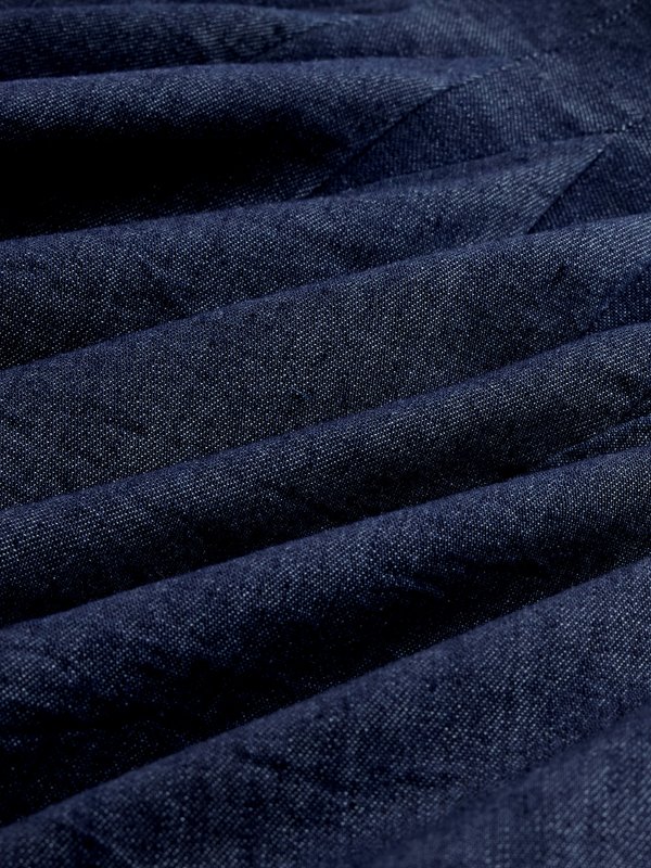 GAP STUDIO PLEATED MINI SKIRT THOMAS - Denim skirt - dark wash indigo2