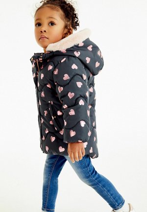 FOIL HEART - Winter jacket - dark blue