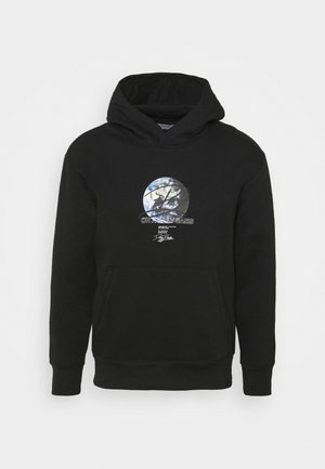 GLOBE HOOD UNISEX - Sweatshirt - black