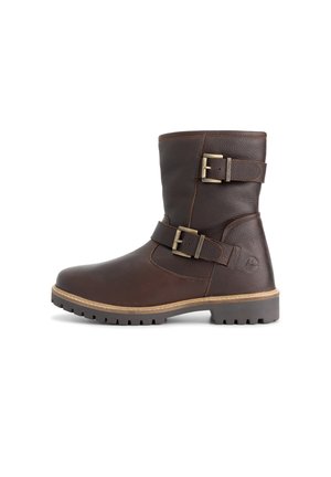 SKELDE - Snowboots  - dark brown