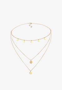 Selezionato, gold-coloured