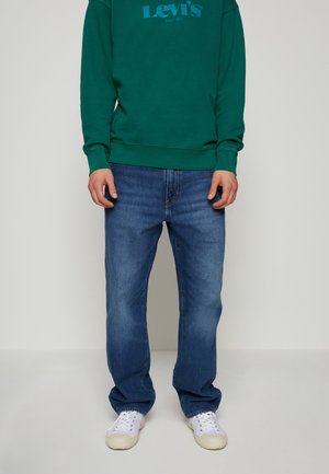 Löst sittande jeans - blue denim