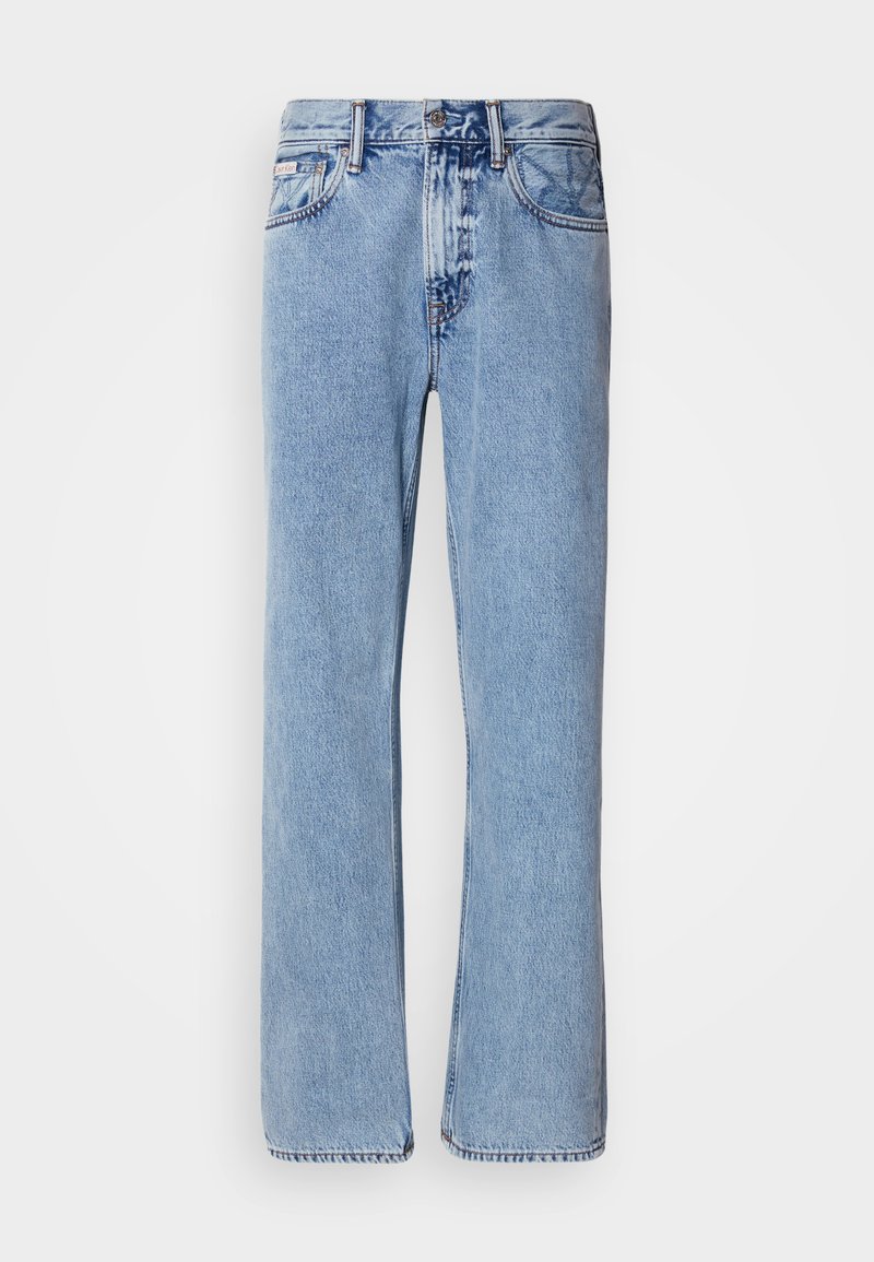 Calvin Klein Jeans Straight leg jeans blauw denim/bluedenim