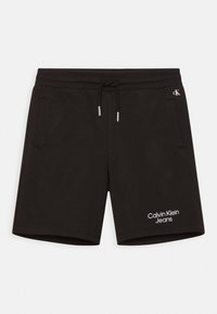 Calvin Klein Jeans STACK LOGO  - Shorts - black