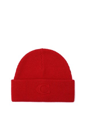EMBOSSED C  - Bonnet - red